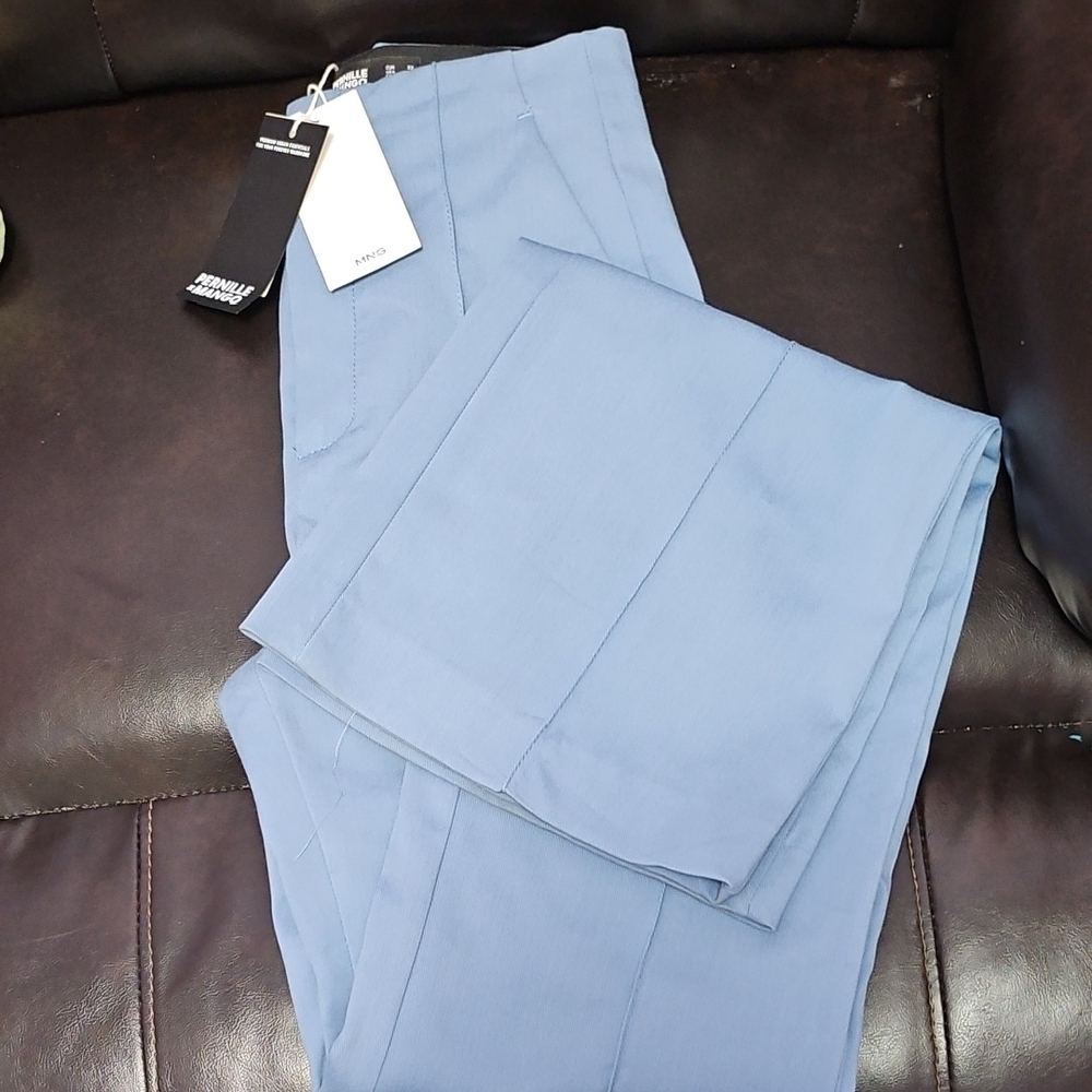 Mango Light Blue Pantsuit